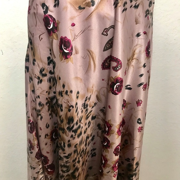 Romy Dress Empire High Low Mauve Plum Size M - Picture 7 of 9